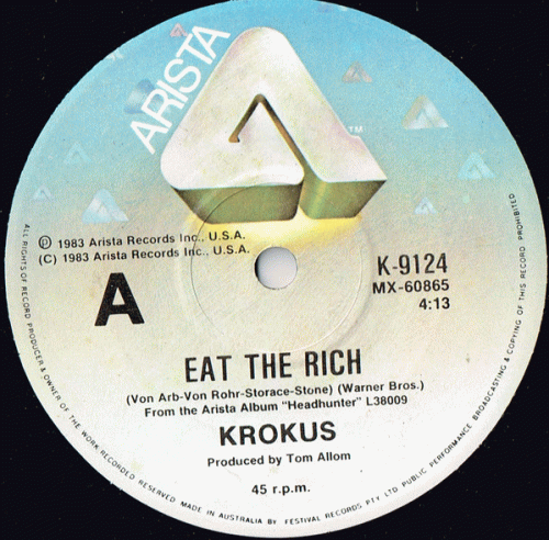 Krokus : Eat The Rich